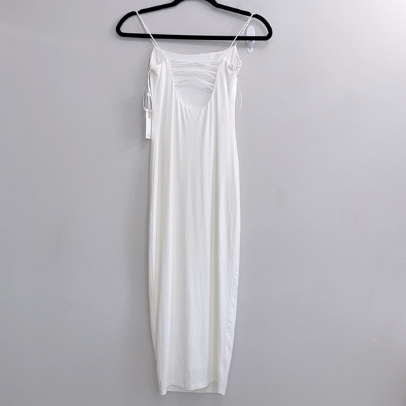 Good American Good Touch 90s Lace Back white dress - Picture 10 of 10